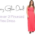 Curvy Glam Deal! Forever 21 Flounced Maxi Dress