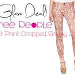 Glam Deal! Free People Ikat Print Cropped Skinny Jeans