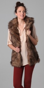 BB Dakota Ladonna Faux Fur Vest