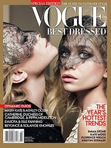Mary Kate and Ashley Olsen Best Dressed Vogue Cover