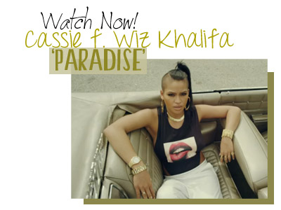 cassie ventura wiz khalifa paradise watch official music video rockabye baby