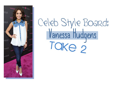 vanessa hudgens fashion celebrity spring summer 2013 denim trends piperlime macy's