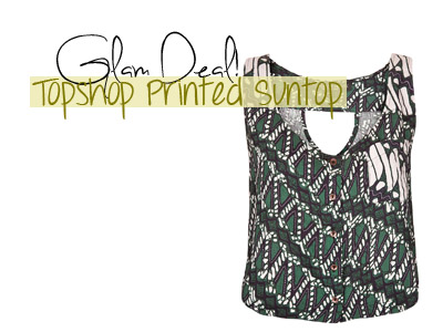 fashion deal topshop prints cropped summer spring 2013