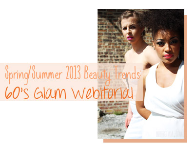 beauty hair natural hair makeup spring summer 2013 trends fashion white sixties 6o twiggy women of color