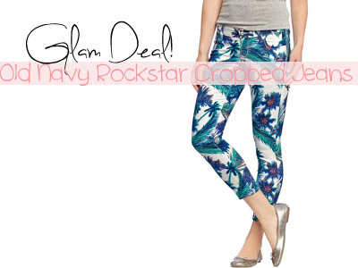 old navy rockstar jeans cropped summer 2013 trends