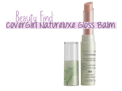 beauty lip balm covergirl natureluxe