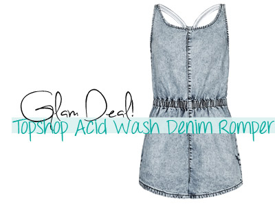 topshop denim summer 2013 romper fashion