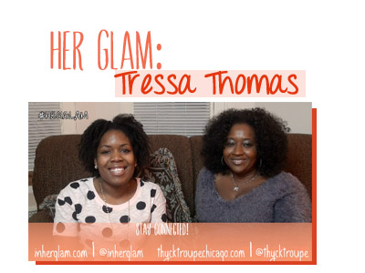 tressa thomas, her glam, chicago, thyck troupe, fashion, plus size, curvy, full figured, music