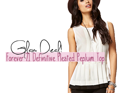 fashion summer 2013 work wear forever 21 peplum pleats