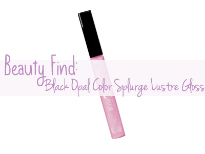 beauty lip gloss makeup black opal