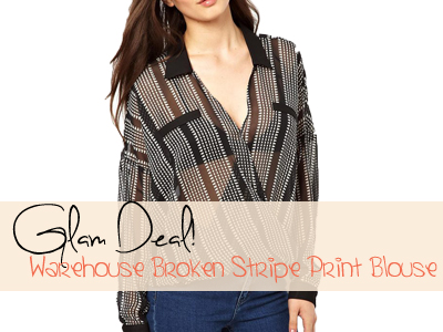 warehouse asos fashion fall 2013 stripes blouse