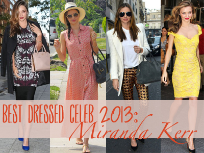 miranda kerr celebrity style fashion