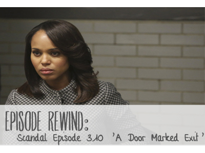 scandal kerry washington door marked exit