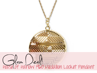 house of harlow locket pendant necklace