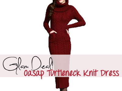 fashion sweater dress winter oasap