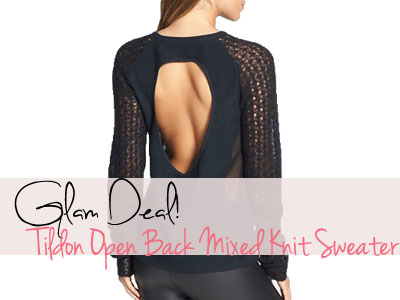 tildon nordstrom sweater open back knit