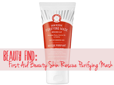 first aid beauty purifying mask skincare