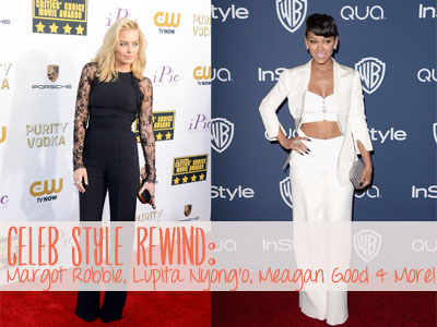 celebrity style margot robbie meagan good