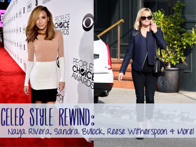 fashion celebrity style reese witherspoon naya rivera