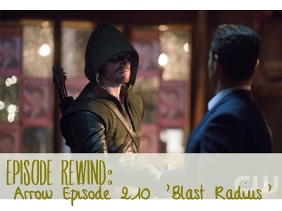 arrow blast radius stephen amell