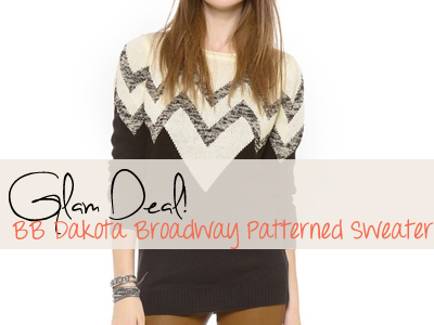 bb dakota shopbop sweater patterned