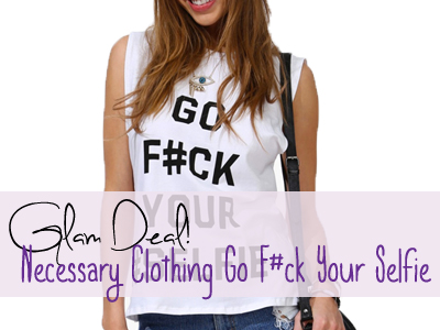 necessary clothing fuck selfie instagram tee