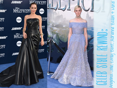 celebrity style elle fanning angelina jolie