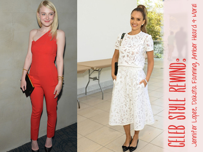 dakota fanning jessica alba celebrity style