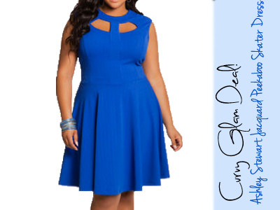 ashley stuart plus size skater dress