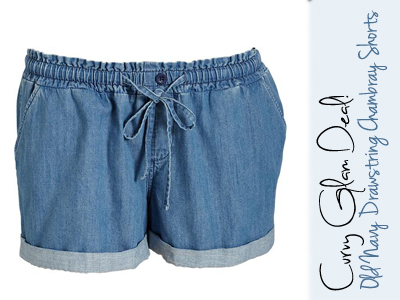 old navy chambray shorts plus size
