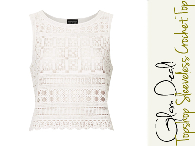 topshop crochet top summer deal