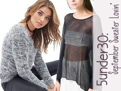 sweaters fall trends forever 21 mango