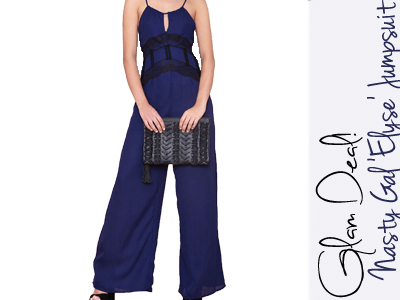 nasty gal elyse jumpsuit fall fashion