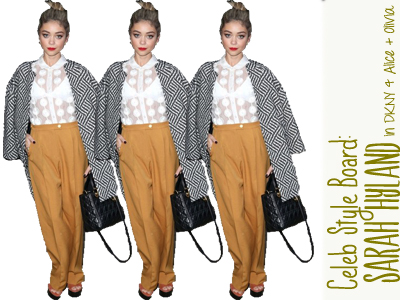 sarah hyland dkny issa fashion