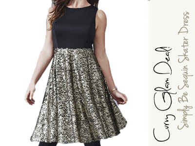 fashion simply be sequin holiday dress