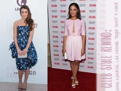 lea michele tessa thompson celebrity style