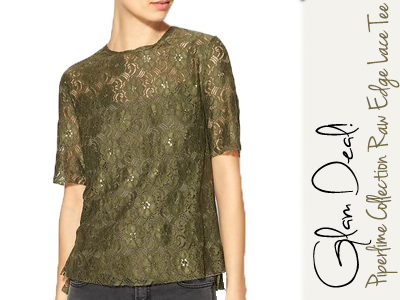 fashion piperlime lace holiday top