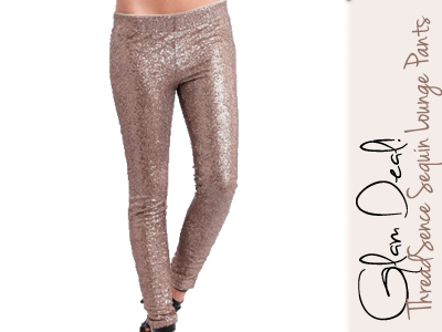 threadsence sequin pants holiday fashion