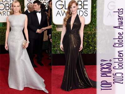 diane kruger jessica chastain golden globes