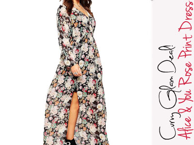 asos floral dress plus size fashion