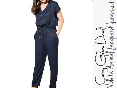 violeta mango plus size jumpsuit fashion