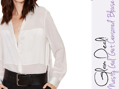 nasty gal get censored blouse spring