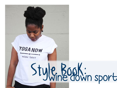 yoga wine asos t-shirt fashion spring