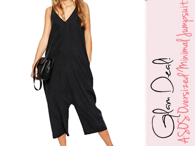 asos minimalism oversized jumpsuit