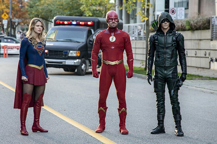 Elseworlds Arrowverse crossover episode image